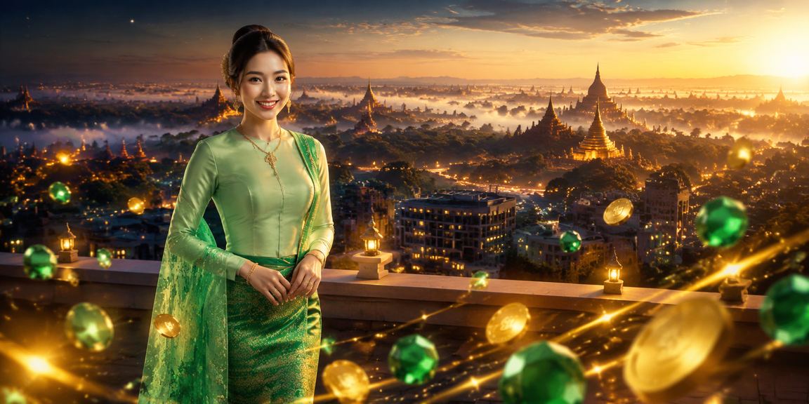 ပုဂံဘုရားပန်းခြံအနားတွင် ကစားနေသော လူများ